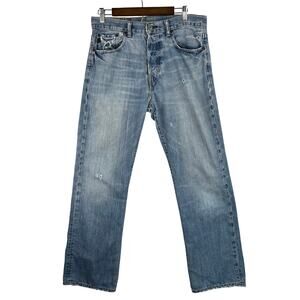 Abercrombie & Fitch Style 4011 Vintage Jeans Men’s 31x32 Light Blue Distressed